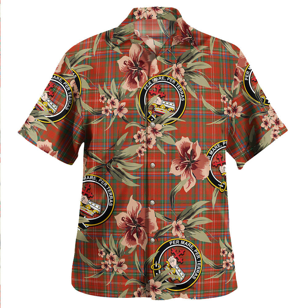 Clan MacDonald of Staffa (Donald of Staffa) Ancient Tartan Crest Badge Aloha Hawaiian Shirt Tropical Old Style DO23 MacDonald of Staffa (Donald of Staffa) Ancient Tartan Tartan Today