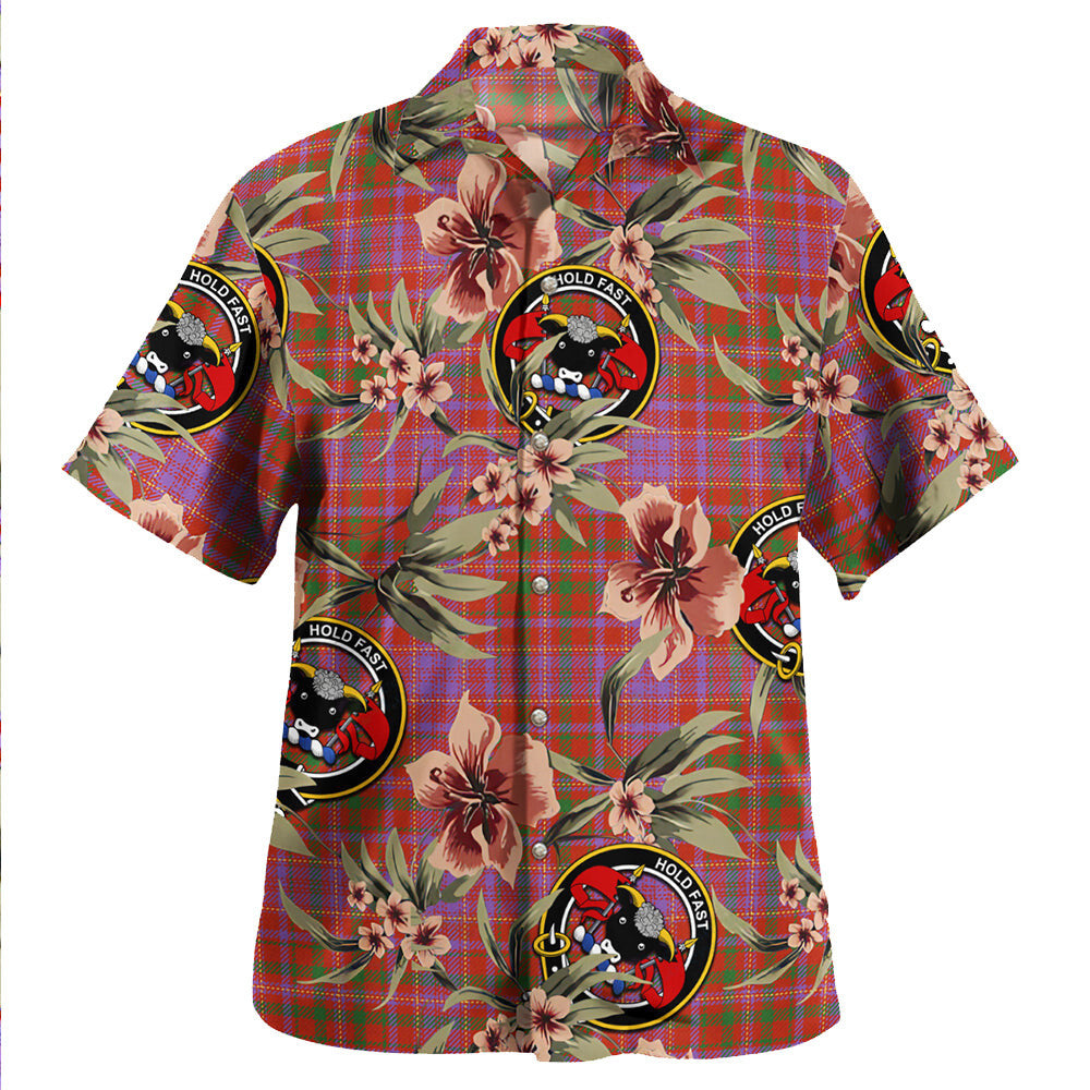 Clan MacLeod Red Ancient Tartan Crest Badge Aloha Hawaiian Shirt Tropical Old Style BO61 MacLeod Red Ancient Tartan Tartan Today