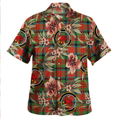 Clan MacDuff Ancient Tartan Crest Badge Aloha Hawaiian Shirt Tropical Old Style SK47 MacDuff Ancient Tartan Tartan Today