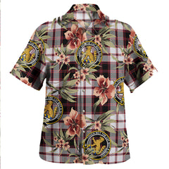 Clan MacPherson of Pitmain Modern Tartan Crest Badge Aloha Hawaiian Shirt Tropical Old Style NC56 MacPherson of Pitmain Modern Tartan Tartan Today