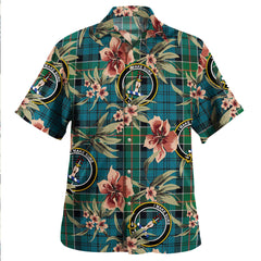 Clan Kirkpatrick Tartan Crest Badge Aloha Hawaiian Shirt Tropical Old Style KN72 Kirkpatrick Tartan Tartan Today