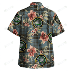 Clan Innes (Georgina) Tartan Crest Badge Aloha Hawaiian Shirt Tropical Old Style NO12 Innes (Georgina) Tartan Tartan Today