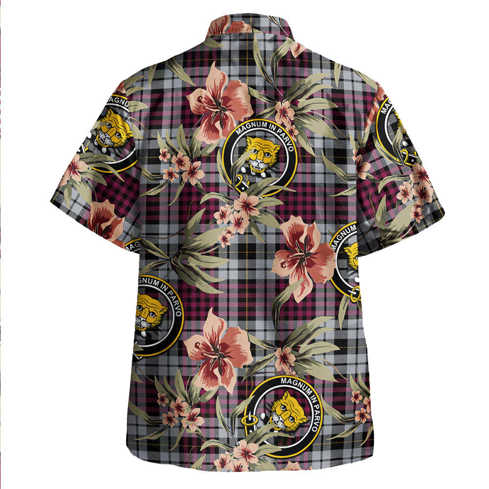 Clan Little Dress Modern Tartan Crest Badge Aloha Hawaiian Shirt Tropical Old Style VQ28 Little Dress Modern Tartan Tartan Today