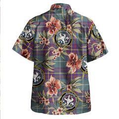 Clan Inglis Weathered Tartan Crest Badge Aloha Hawaiian Shirt Tropical Old Style WX53 Inglis Weathered Tartan Tartan Today