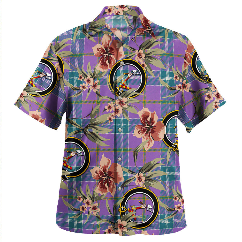 Clan Jackson Ancient Tartan Crest Badge Aloha Hawaiian Shirt Tropical Old Style BY84 Jackson Ancient Tartan Tartan Today