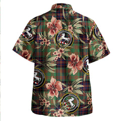 Clan Cochrane (Cochran) Modern Tartan Crest Badge Aloha Hawaiian Shirt Tropical Old Style OX45 Cochrane (Cochran) Modern Tartan Tartan Today