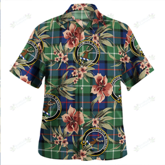 Clan Davidson of Tulloch Modern Tartan Crest Badge Aloha Hawaiian Shirt Tropical Old Style SI29 Davidson of Tulloch Modern Tartan Tartan Today