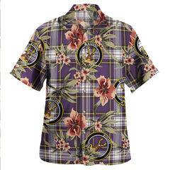 Clan Maver Dress Weathered Tartan Crest Badge Aloha Hawaiian Shirt Tropical Old Style SL39 Maver Dress Weathered Tartan Tartan Today