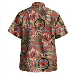 Clan Hutcheson Weathered Tartan Crest Badge Aloha Hawaiian Shirt Tropical Old Style WM69 Hutcheson Weathered Tartan Tartan Today