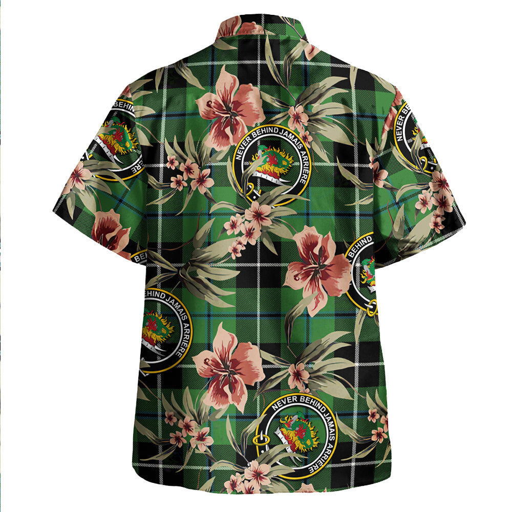 Douglas Ancient Tartan Clan Crest Badge Aloha Hawaiian Shirt Tropical Old Style IX18 Douglas Ancient Tartan Tartan Today