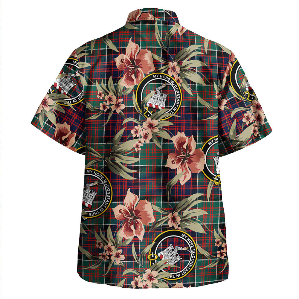 Clan MacDonald of Clanranald Modern Tartan Crest Badge Aloha Hawaiian Shirt Tropical Old Style GX92 MacDonald of Clanranald Modern Tartan Tartan Today