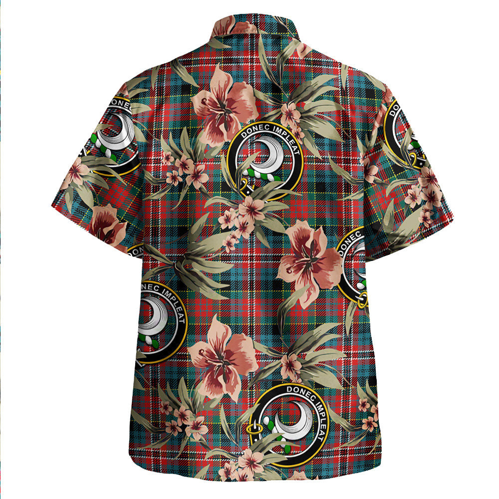 Clan Kidd Modern Tartan Crest Badge Aloha Hawaiian Shirt Tropical Old Style VP49 Kidd Modern Tartan Tartan Today