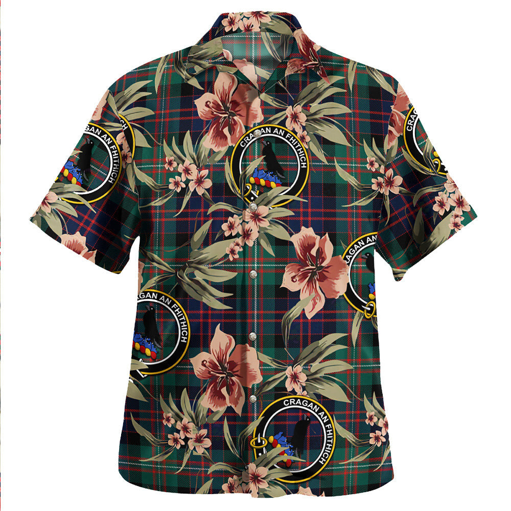 Clan MacDonell of Glengarry Modern Tartan Crest Badge Aloha Hawaiian Shirt Tropical Old Style XQ96 MacDonell of Glengarry Modern Tartan Tartan Today
