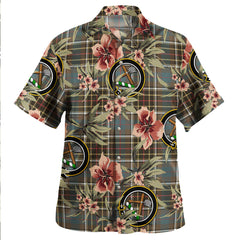 Clan Hislop #2 Weathered Tartan Crest Badge Aloha Hawaiian Shirt Tropical Old Style KE75 Hislop #2 Weathered Tartan Tartan Today