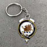 Clan Leslie Tartan Crest Keychain GU80 Clan Leslie Tartan Today