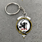 Clan Little Tartan Crest Keychain LV53 Clan Little Tartan Today