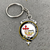Clan MacDonald (Donald) Tartan Crest Keychain BP19 Clan MacDonald Tartan Today