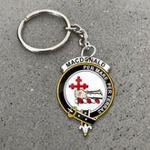 Clan MacDonald (of Sleat) Tartan Crest Keychain NN82 Clan MacDonald Tartan Today