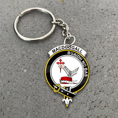 Clan MacDougall Tartan Crest Keychain ZF76 Clan MacDougall Tartan Today