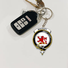 Clan MacDuff Tartan Crest Keychain KS55 Clan MacDuff Tartan Today
