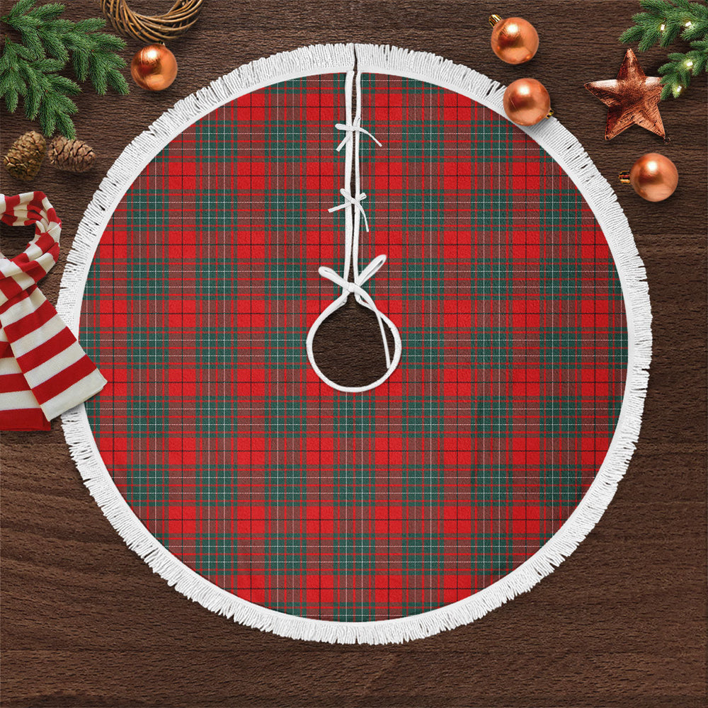 Clan Cumming Modern Tartan Christmas Tree Skirt PT45 Cumming Modern Tartan Tartan Christmas