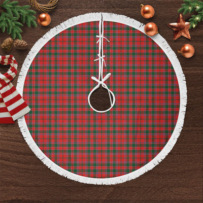 Clan Dalziel Modern Tartan Christmas Tree Skirt