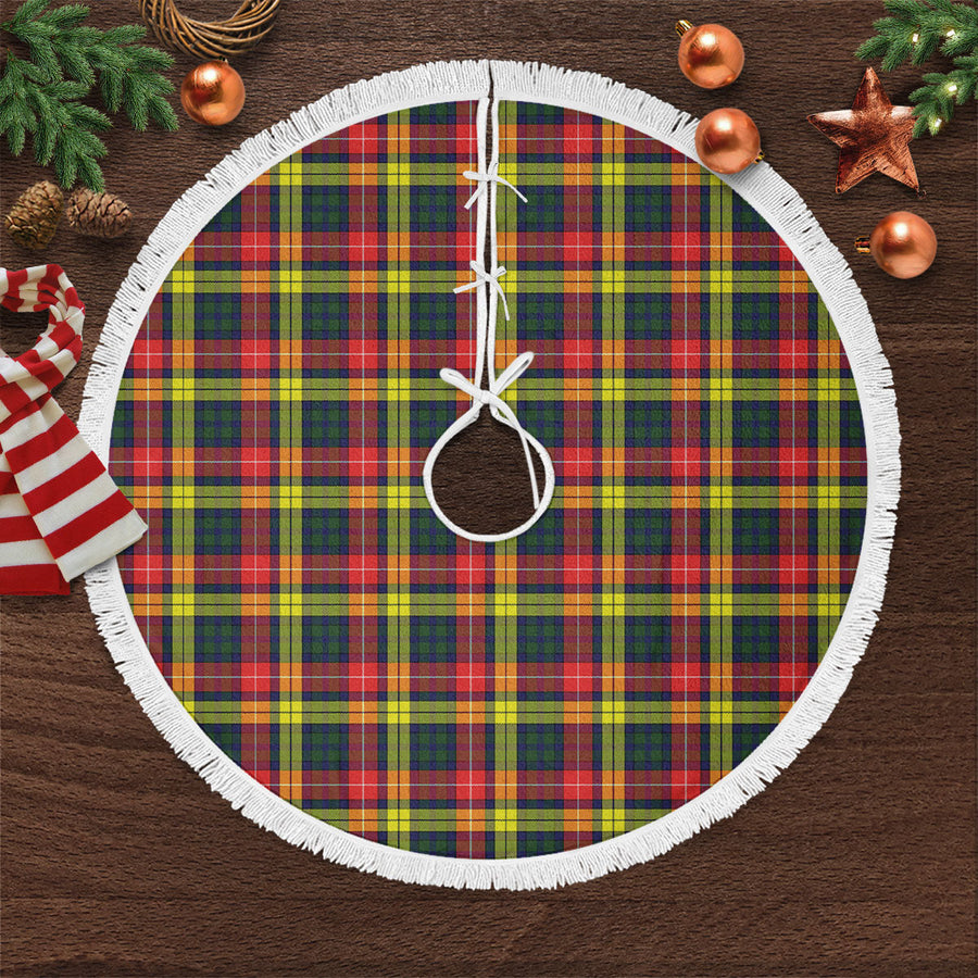 Clan Dewar Tartan Christmas Tree Skirt RV33 Dewar Tartan Tartan Christmas