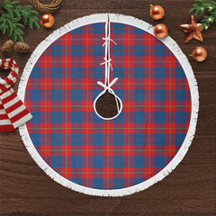Clan Galloway Red Tartan Christmas Tree Skirt YD24 Galloway Red Tartan Tartan Christmas