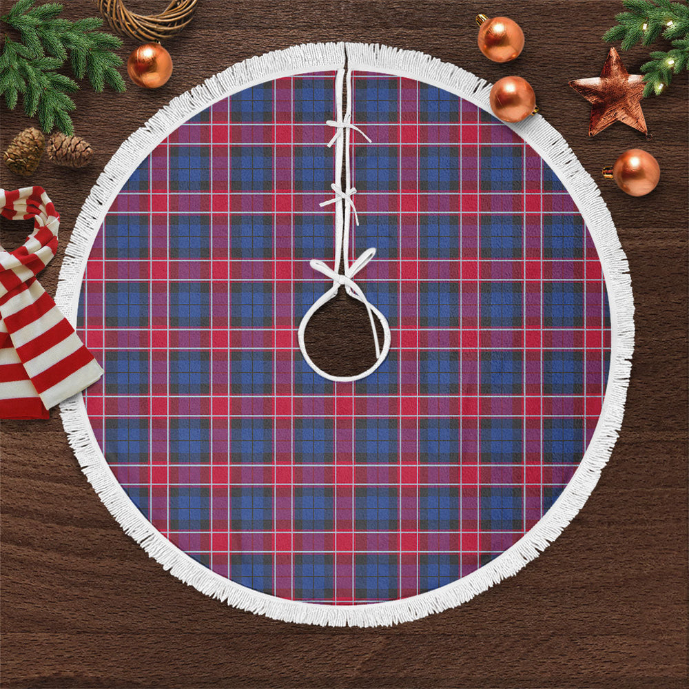 Clan Graham of Menteith Red Tartan Christmas Tree Skirt XW25 Graham of Menteith Red Tartan Tartan Christmas