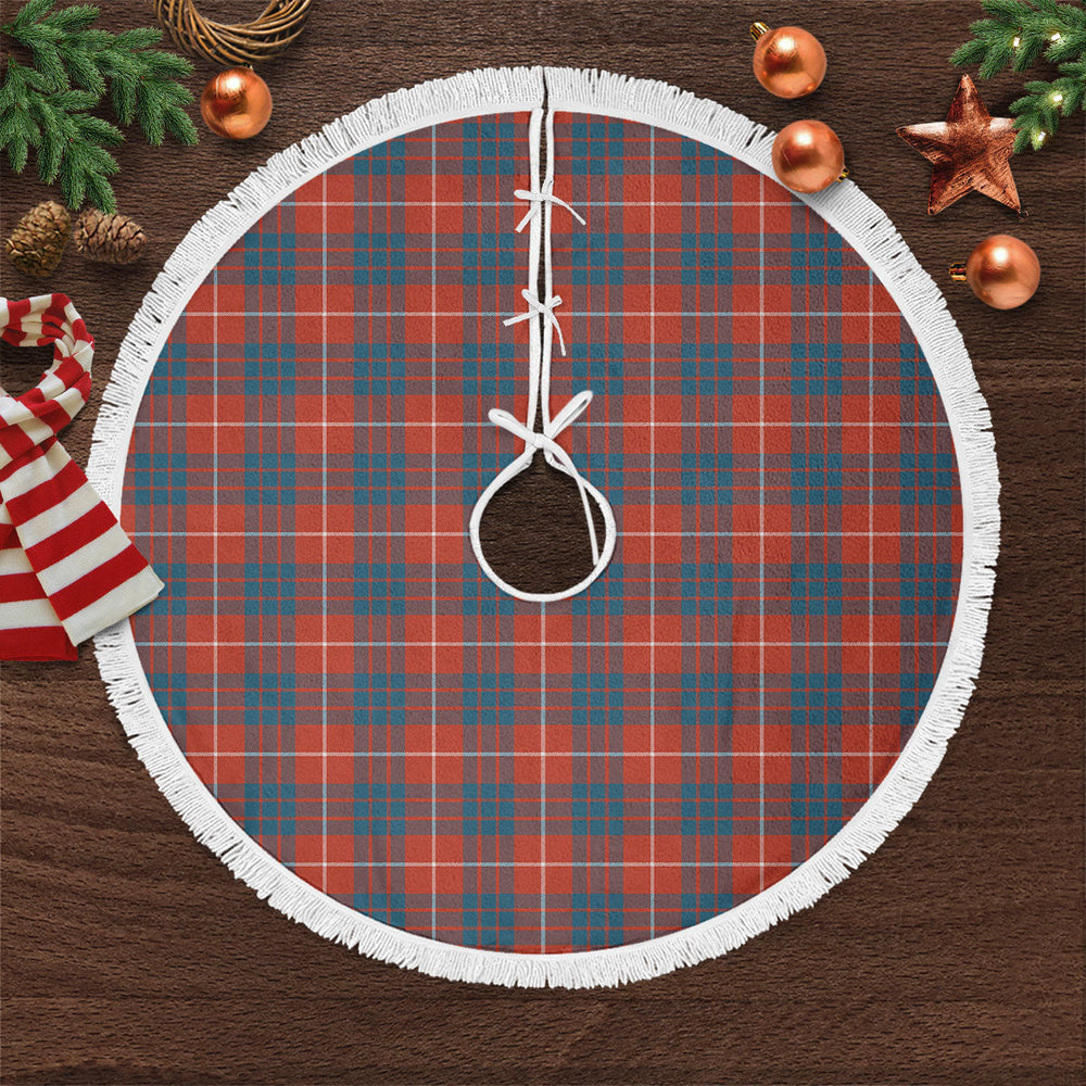 Clan Hamilton Ancient Tartan Christmas Tree Skirt IG60 Hamilton Ancient Tartan Tartan Christmas