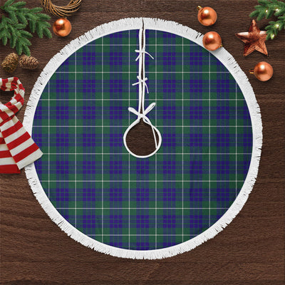 Clan Hamilton Hunting Modern Tartan Christmas Tree Skirt RR95