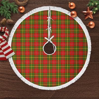 Clan Leask Tartan Christmas Tree Skirt