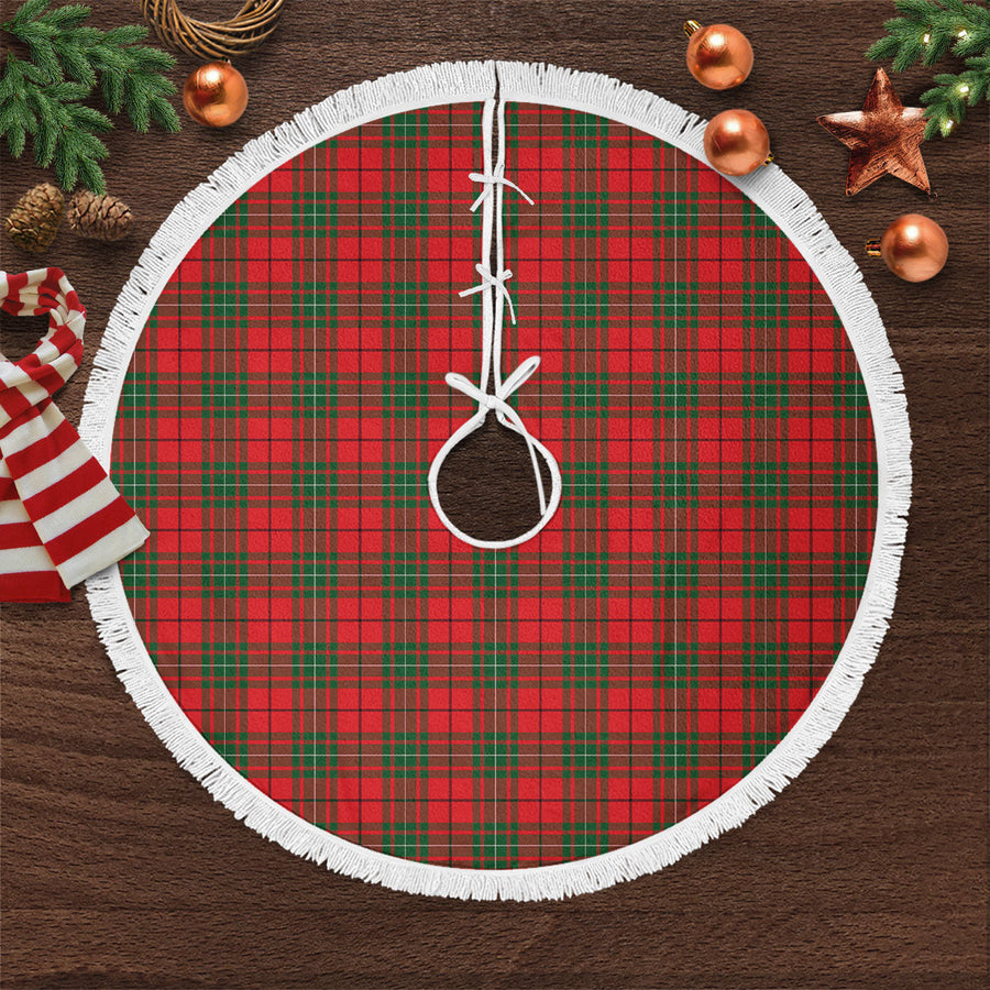 Clan MacAulay Modern Tartan Christmas Tree Skirt LI78 MacAulay Modern Tartan Tartan Christmas