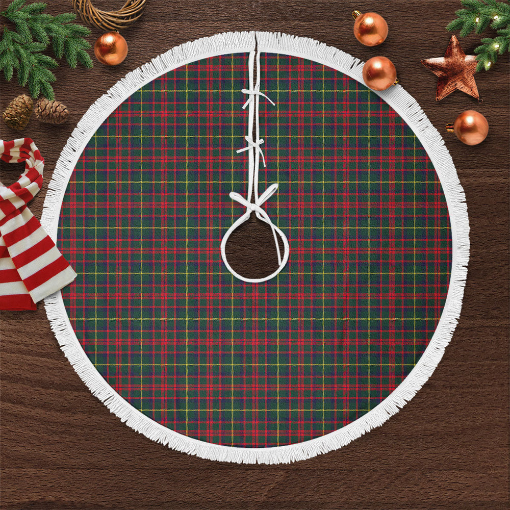 Clan MacKintosh Hunting Modern Tartan Christmas Tree Skirt MV76 MacKintosh Hunting Modern Tartan Tartan Christmas