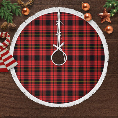 Clan MacQueen Modern Tartan Christmas Tree Skirt