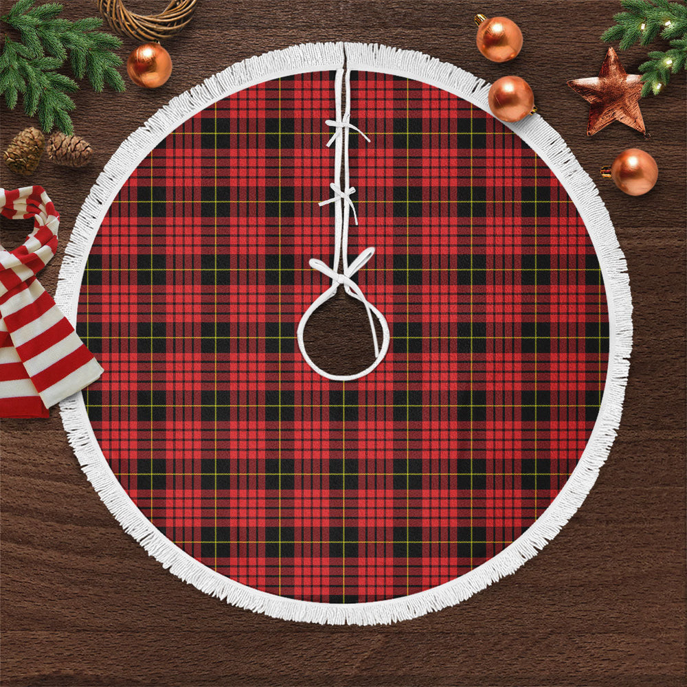 Clan MacQueen Modern Tartan Christmas Tree Skirt WO13 MacQueen Modern Tartan Tartan Christmas