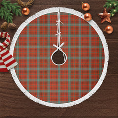 Clan Morrison Red Ancient Tartan Christmas Tree Skirt PZ48 Morrison Red Ancient Tartan Tartan Christmas