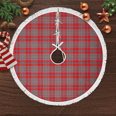 Clan Moubray Tartan Christmas Tree Skirt