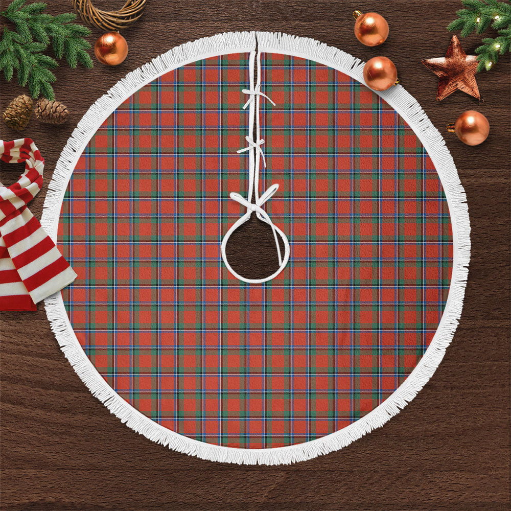 Clan Sinclair Ancient Tartan Christmas Tree Skirt OY53 Sinclair Ancient Tartan Tartan Christmas