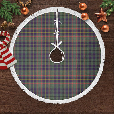 Clan Taylor Weathered Tartan Christmas Tree Skirt