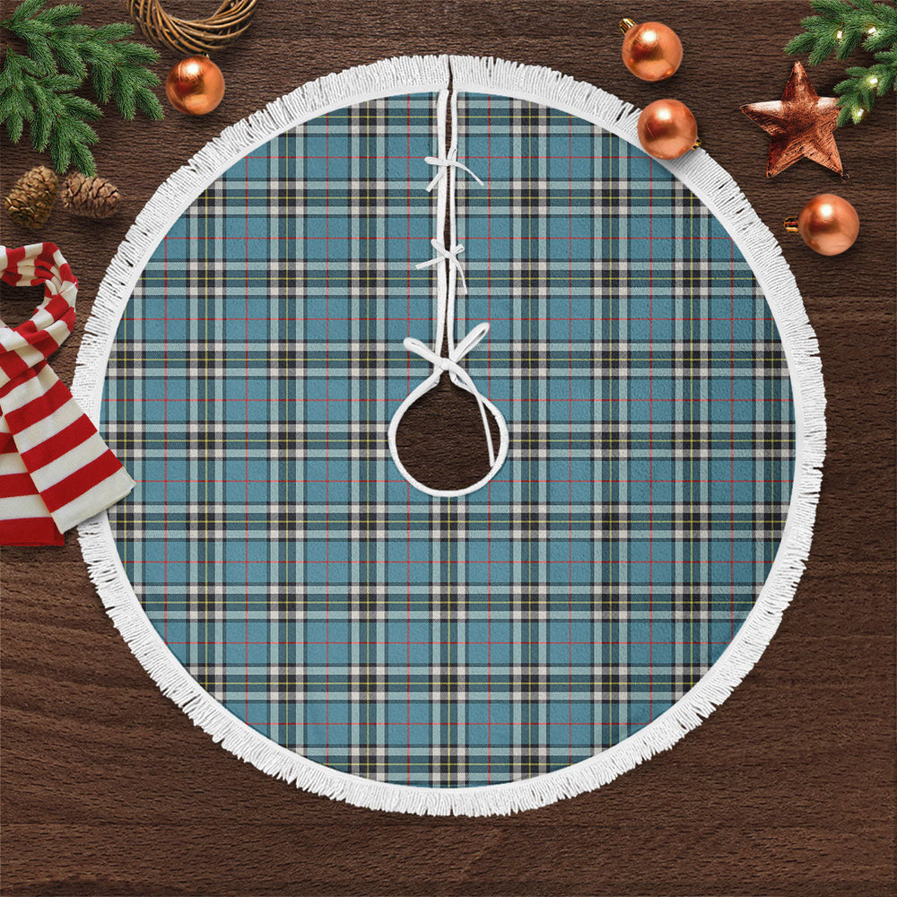 Clan Thomson Blue Tartan Christmas Tree Skirt JB70 Thomson Blue Tartan Tartan Christmas