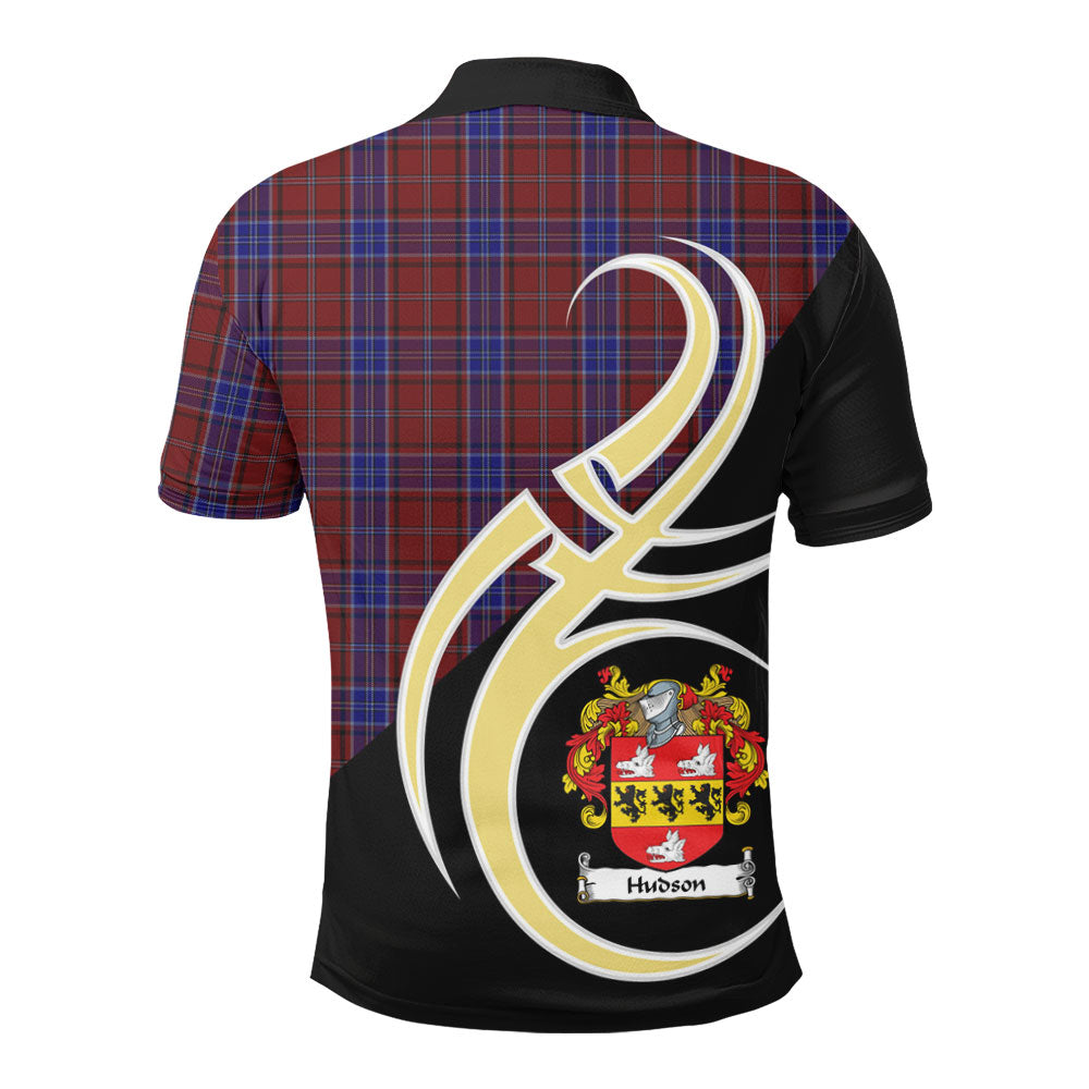 Clan Hudson Tartan Polo Shirt - Believe In Me Style FY87 Hudson Tartan Tartan Polo