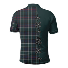 Clan Leslie Hunting Modern Tartan Polo Shirt - Lion Rampant And Celtic Thistle Style WD64 Leslie Hunting Modern Tartan Tartan Polo