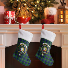Clan Oliphant Modern Tartan Crest Christmas Stocking SG34 Oliphant Modern Tartan Tartan Stocking