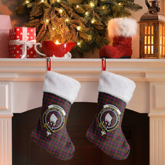 Clan Tennant Tartan Crest Christmas Stocking ZM48 Tennant Tartan Tartan Stocking