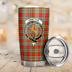 Clan Chattan Tartan Crest Tumbler VC18 Clan Chattan Tartan Today