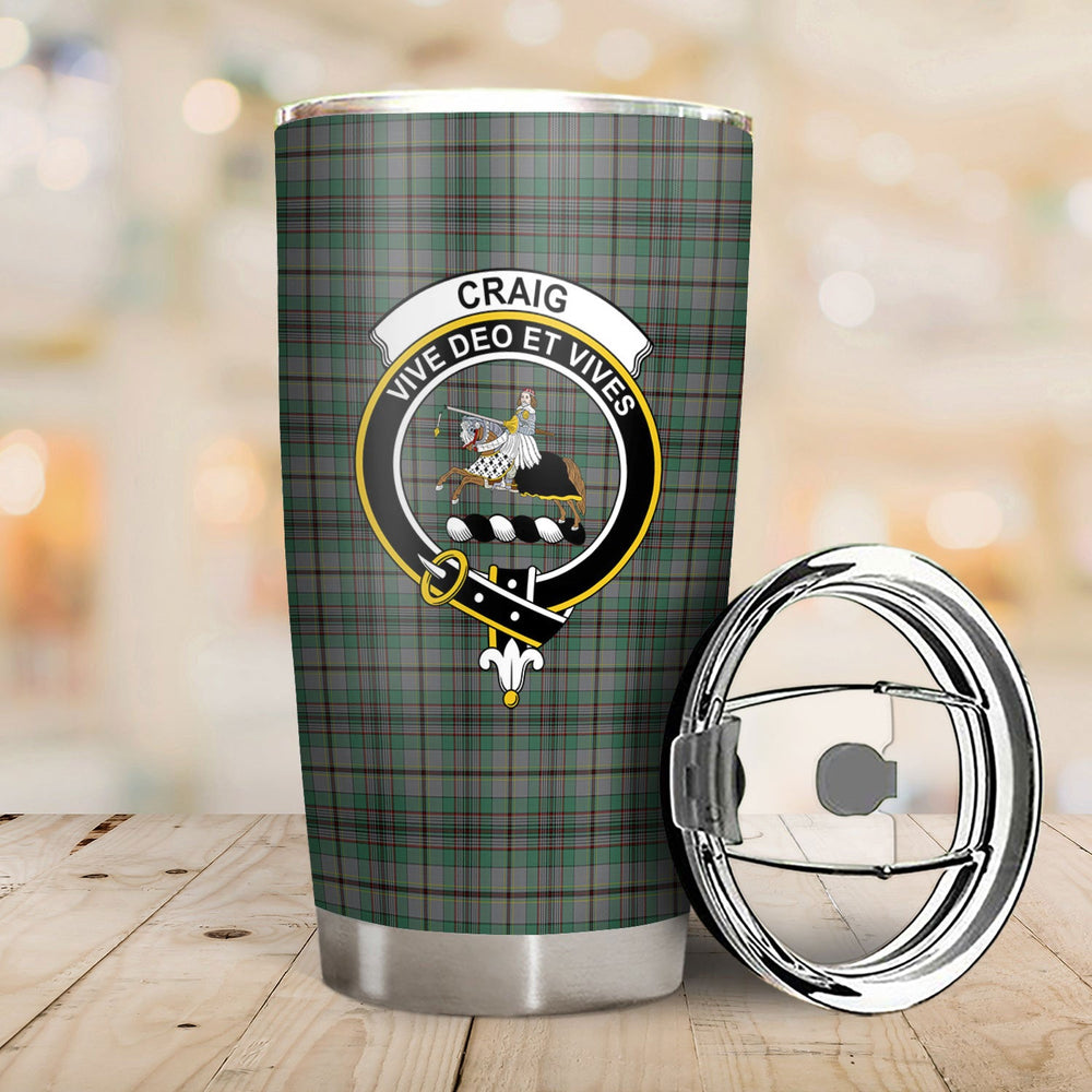 Clan Craig Tartan Crest Tumbler TJ56 Clan Craig Tartan Today