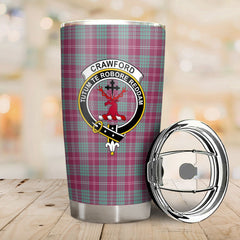 Clan Clan Crawford Ancient Tartan Crest Tumbler SE87 Clan Crawford Tartan Today