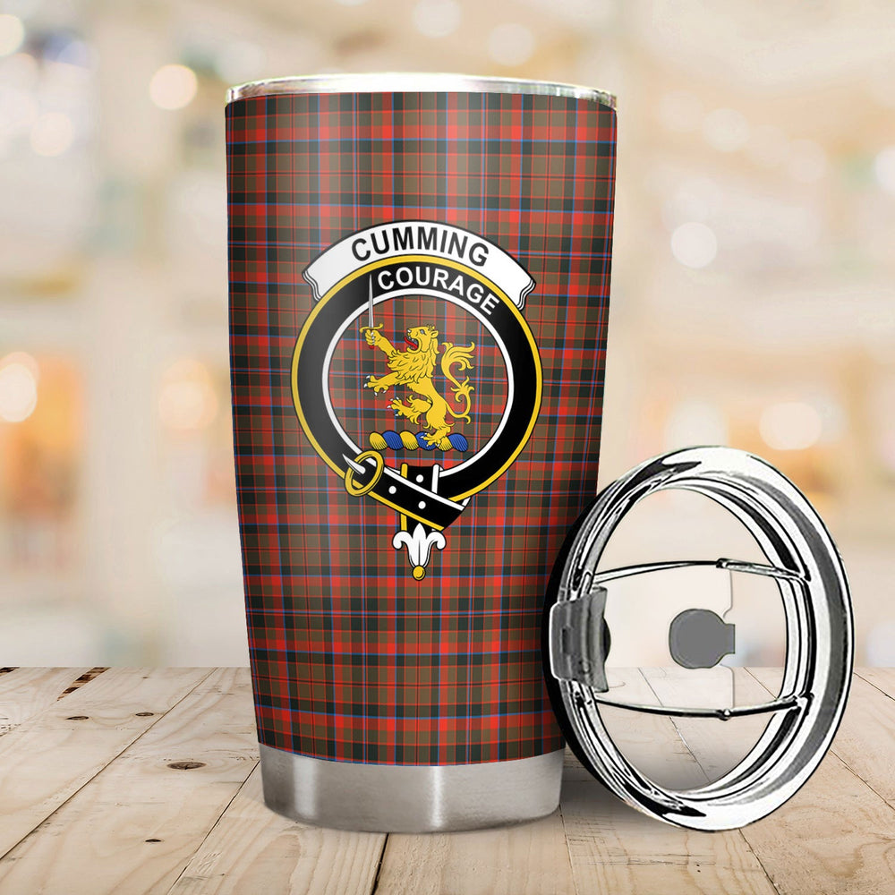 Clan Cumming Hunting Weathered Tartan Crest Tumbler OI86 Clan Cumming Tartan Today