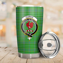 Clan Currie Tartan Crest Tumbler TE29 Clan Currie Tartan Today